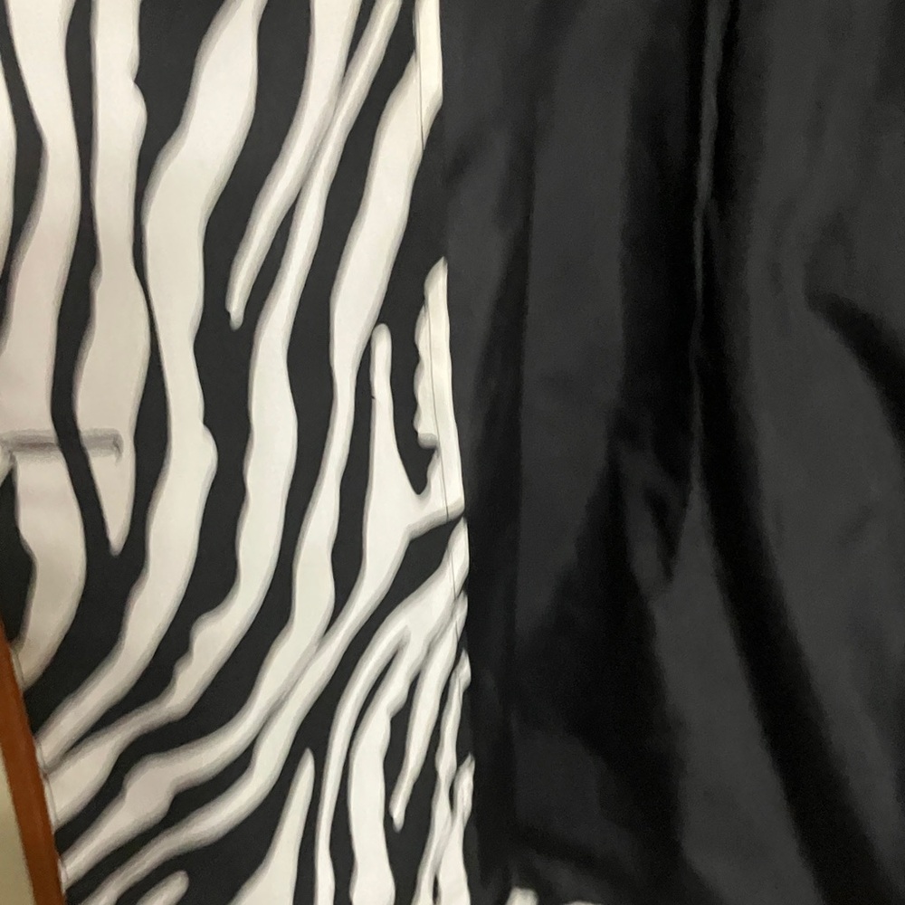 Fashion Bug Black and White Zebra Print Blouse - Picture 10 of 10